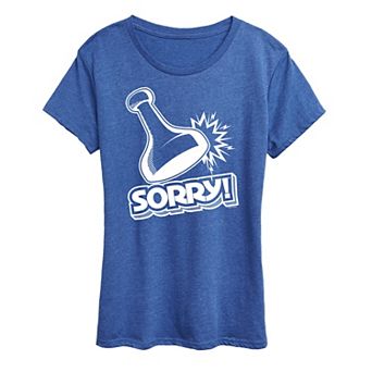 Women's Sorry Game Piece Graphic Tee by Hasbro