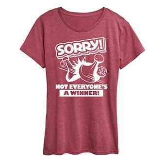 Women's Sorry Not Everyone's A Winner Graphic Tee by Hasbro