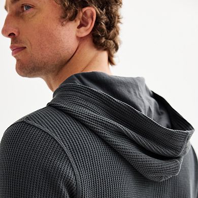 Men's Sonoma Goods For Life® The Essential Waffle Thermal Hoodie