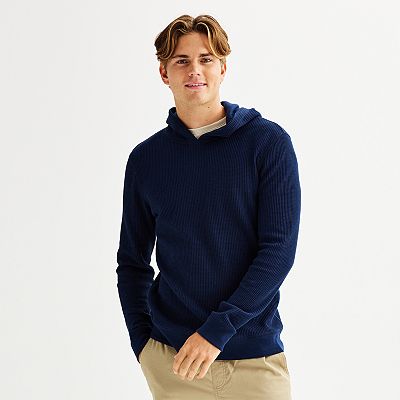 Waffle thermal hoodie new arrivals
