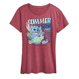 Disney's Lilo & Stitch Women's Summer 626 Fest Graphic Tee