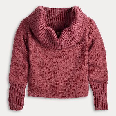 Juniors' SO® Off-The-Shoulder Long Sleeve Sweater