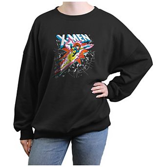Juniors' X-Men Jean Grey Flying Powers Graphic Fleece Pullover