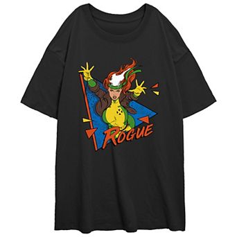 Juniors' X-Men Rogue 90s Style Oversized Graphic Tee