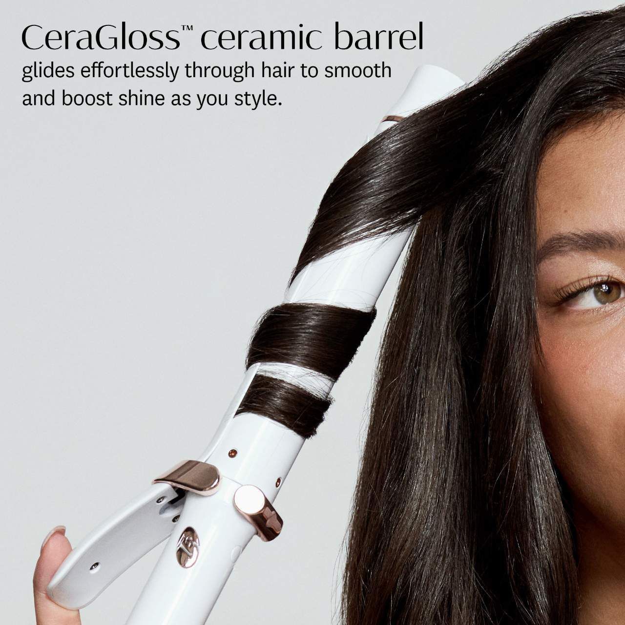 T3 SinglePass Curl X 1 Ceramic Extra-Long Barrel Curling Iron