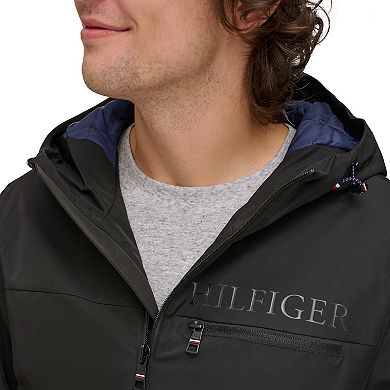 Men's Tommy Hilfiger Flex Tech Hooded Rain Jacket