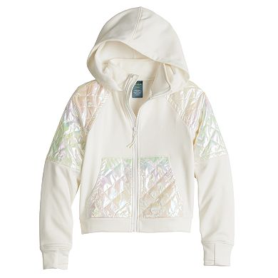 Girls 7-20 Tek Gear® Mixed Media Jacket