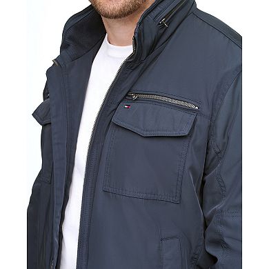 Big & Tall Tommy Hilfiger Midweight Water Resistant Performance Bomber Jacket