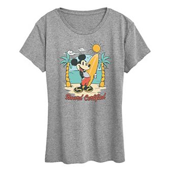 Disney's Mickey Mouse Women's Board Certified Graphic Tee