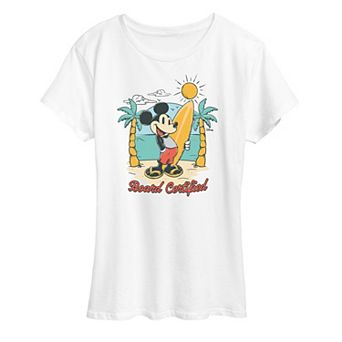 Disney's Mickey Mouse Women's Board Certified Graphic Tee
