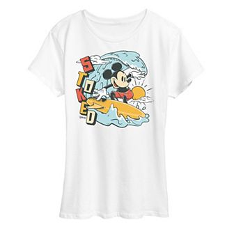 Disney's Mickey Mouse Women's Stoked Graphic Tee