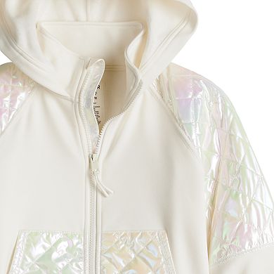 Girls 7-20 Tek Gear® Adaptive Mixed Media Jacket
