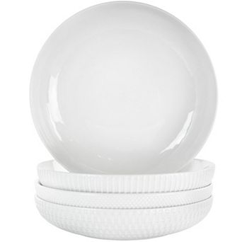 Elama Esme 4 pc Porcelain Assorted Bowl Set