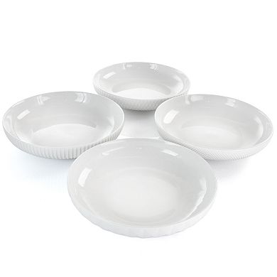 Elama Esme 4 Piece Porcelain Assorted Bowl Set