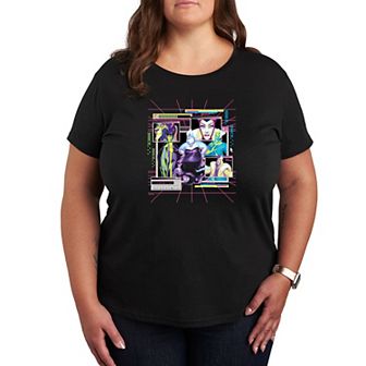 Disney Villain Plus Size Group Shot Graphic Tee