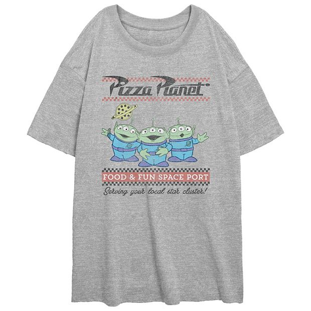 Juniors' Stranger Things Pizza Planet Food And Fun Oversized