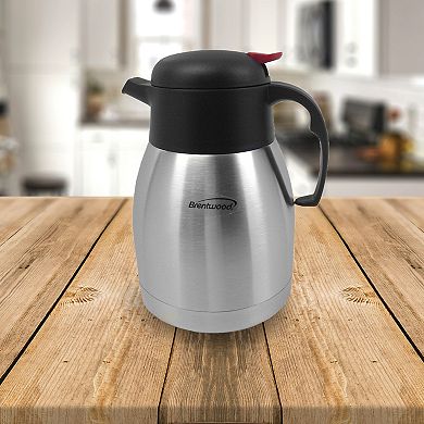 Brentwood 1.2l Vacuum S/S Coffee Pot