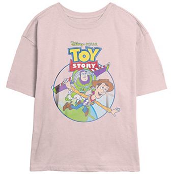 Disney / Pixar's Toy Story Juniors' Buzz And Woody Flight Skimmer Graphic Tee