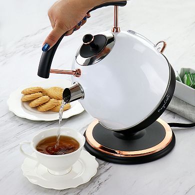 MegaChef Pro 1.8 Liter Half Circle Electric Tea Kettle