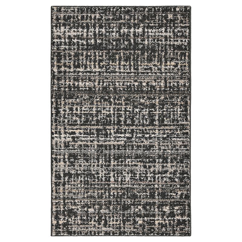 Garland Rug Rumba 5 ft. x 7 ft. Area Rug Cinder Gray/Earth Tone