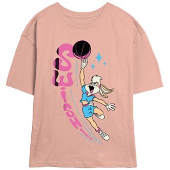 Juniors' Looney Tunes Lola Bunny Swish! Skimmer Graphic Tee