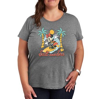 Disney's Minnie Mouse Plus Salt Sea Graphic Tee