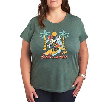 Disney's Minnie Mouse Plus Salt Sea Graphic Tee