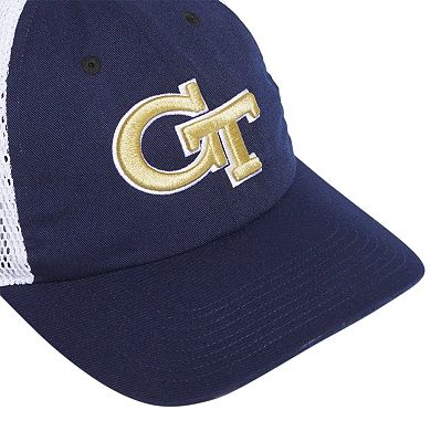 Men's adidas Navy Georgia Tech Yellow Jackets Mascot Slouch Trucker Adjustable Hat