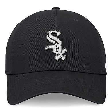 Men's Nike Black Chicago White Sox Evergreen Club Adjustable Hat