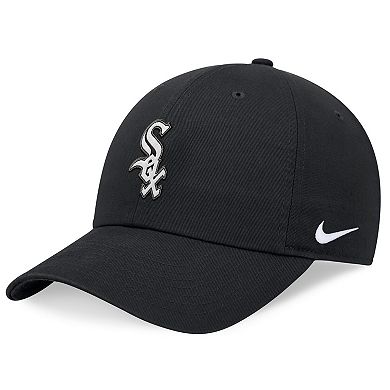 Men's Nike Black Chicago White Sox Evergreen Club Adjustable Hat