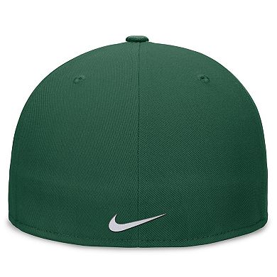 Men's Nike Green Oakland Athletics Evergreen Performance Fitted Hat