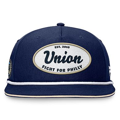Men's Fanatics Branded Navy Philadelphia Union Iron Golf Snapback Hat
