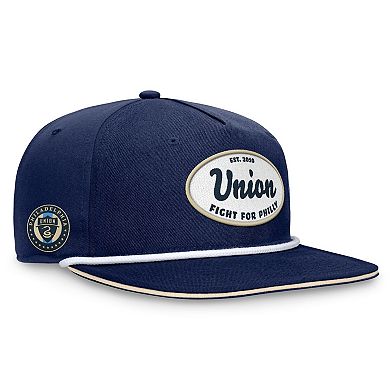 Men's Fanatics Branded Navy Philadelphia Union Iron Golf Snapback Hat