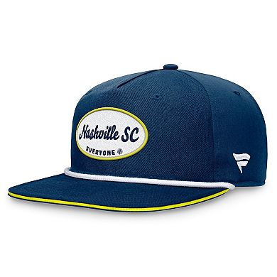 Men's Fanatics Branded Navy Nashville SC Iron Golf Snapback Hat