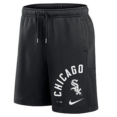 Men's Nike Black Chicago White Sox Arched Kicker Shorts