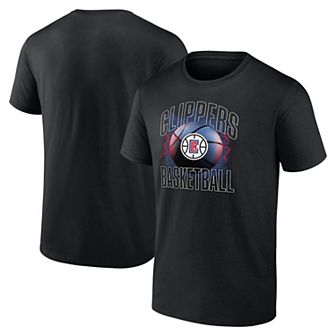 Men's Fanatics Branded Black LA Clippers Match Up T-Shirt