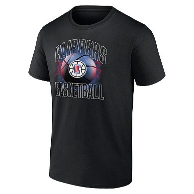 Men's Fanatics Branded Black LA Clippers Match Up T-Shirt