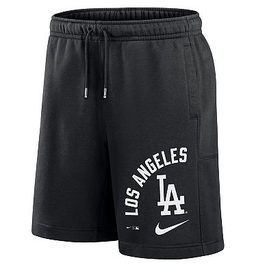Men's Nike Black Los Angeles Dodgers Arched Kicker Shorts