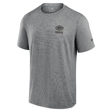 Men's Fanatics Black Green Bay Packers Front Office Tech T-Shirt