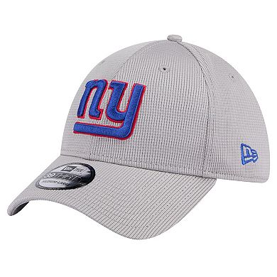 Men's New Era Gray New York Giants Active 39THIRTY Flex Hat