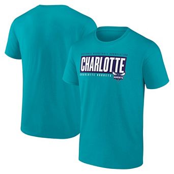 Men's Fanatics Branded Teal Charlotte Hornets Box Out T-Shirt