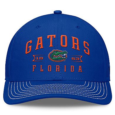 Men's Top of the World Royal Florida Gators Carson Trucker Adjustable Hat