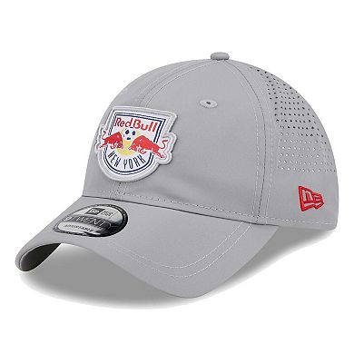 Men's New Era Gray New York Red Bulls Active 9TWENTY Adjustable Hat