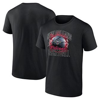 Men's Fanatics Branded Black New Orleans Pelicans Match Up T-Shirt