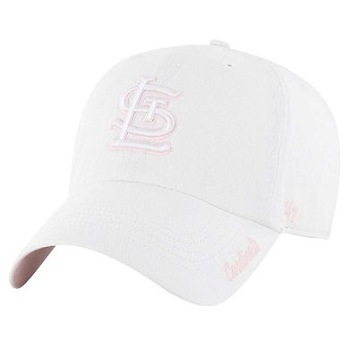 Women's '47 White St. Louis Cardinals Ballpark Clean Up Adjustable Hat