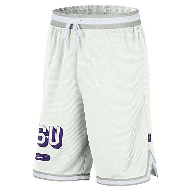Men's Nike Cream LSU Tigers DNA 3.0 Performance Shorts