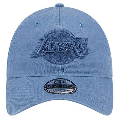 Men s New Era Blue Los Angeles Lakers Colorpack Tonal 9TWENTY Adjustable Hat