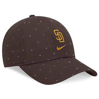 Men's Nike  Brown San Diego Padres Primetime Print Club Adjustable Hat
