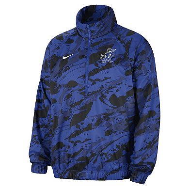 Men's Nike Royal Florida Gators Anorak Half-Zip Jacket