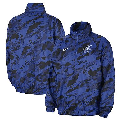 Men's Nike Royal Florida Gators Anorak Half-Zip Jacket
